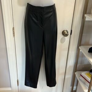 NWOT Ann Taylor size 2 faux leather strap sight for pants. Beautifully and new!